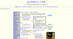 Desktop Screenshot of kashrut.com